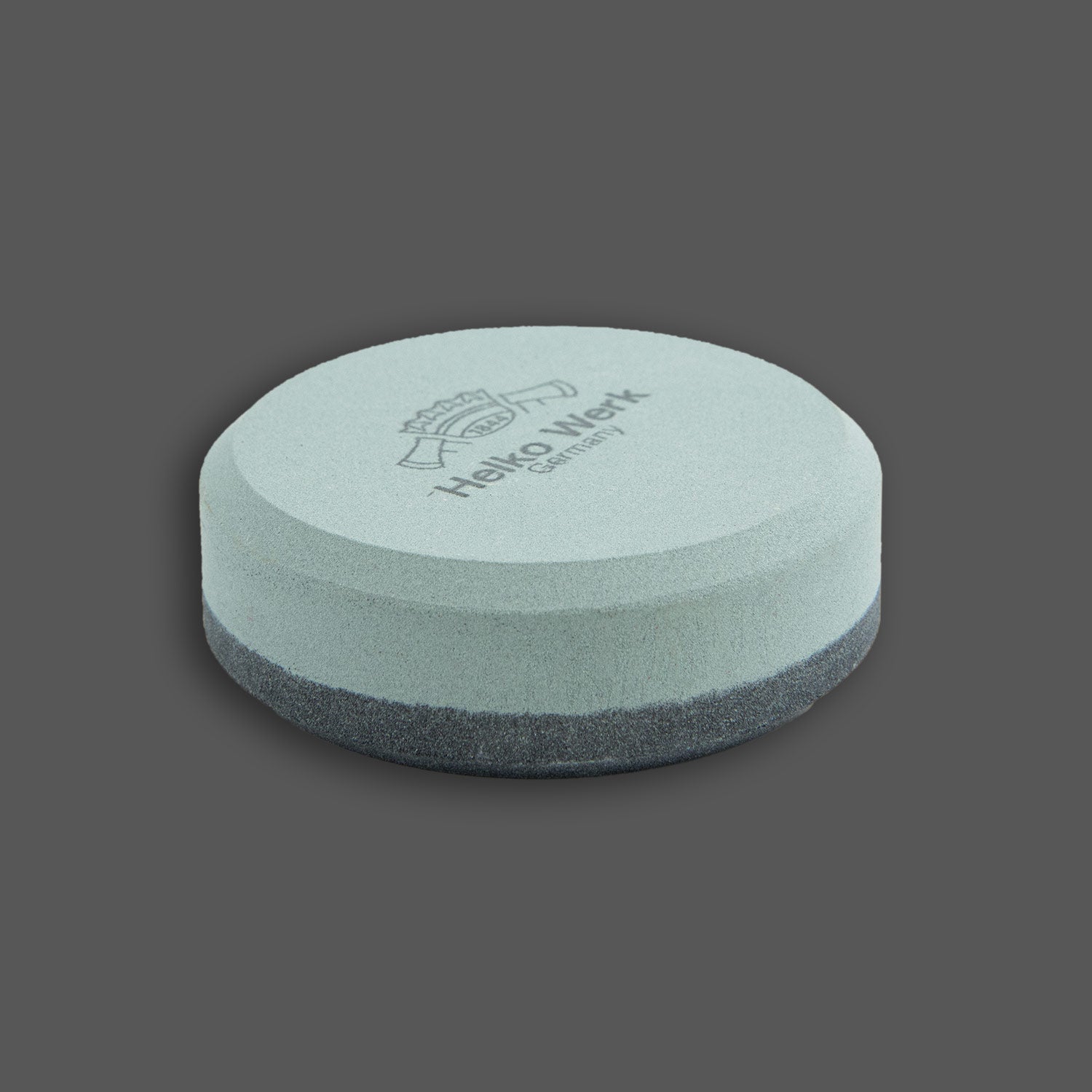 Axtschärfstein mit zweierlei Körnung